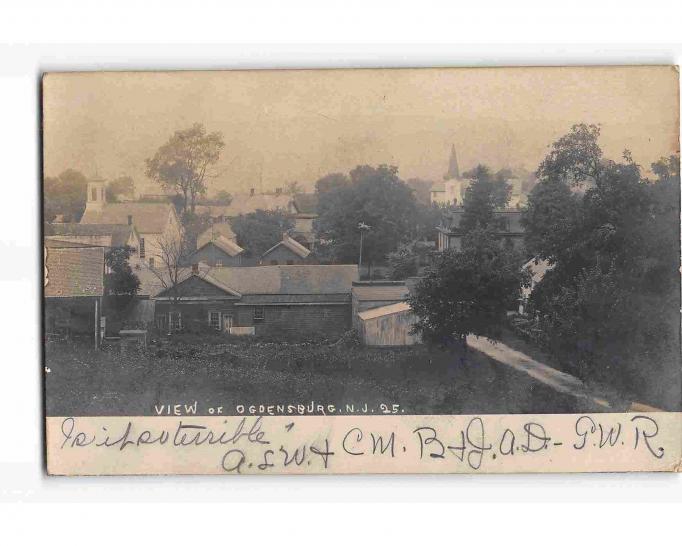 Ogdensburg - Birds eye view - -1906