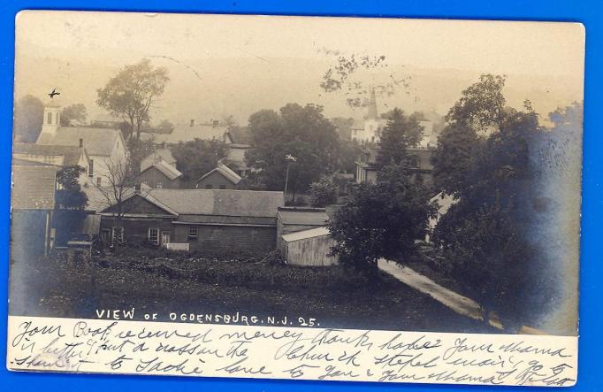 Ogdensburg - Birds eye view - c 1905