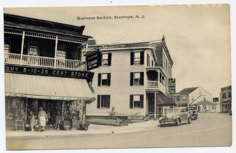 Stanhope - A view of the buisness District - 1930s