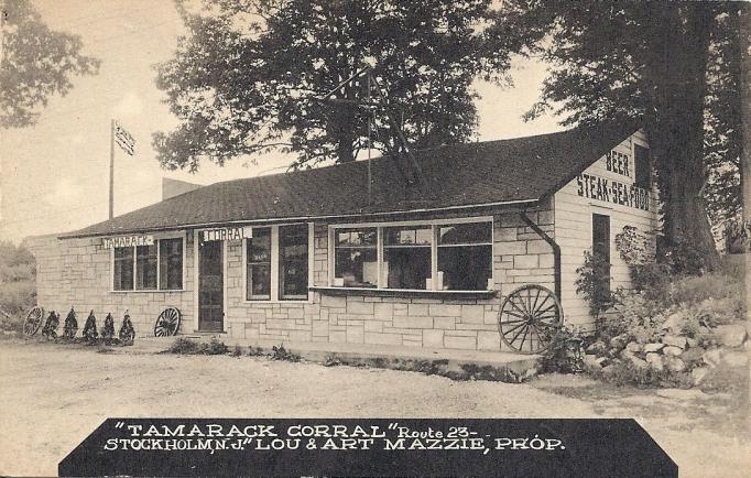 Stockholm - Tamarack Corral restaurant on Rt 23