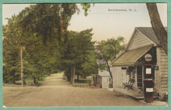 Swartswood - A Gas Station - 1916