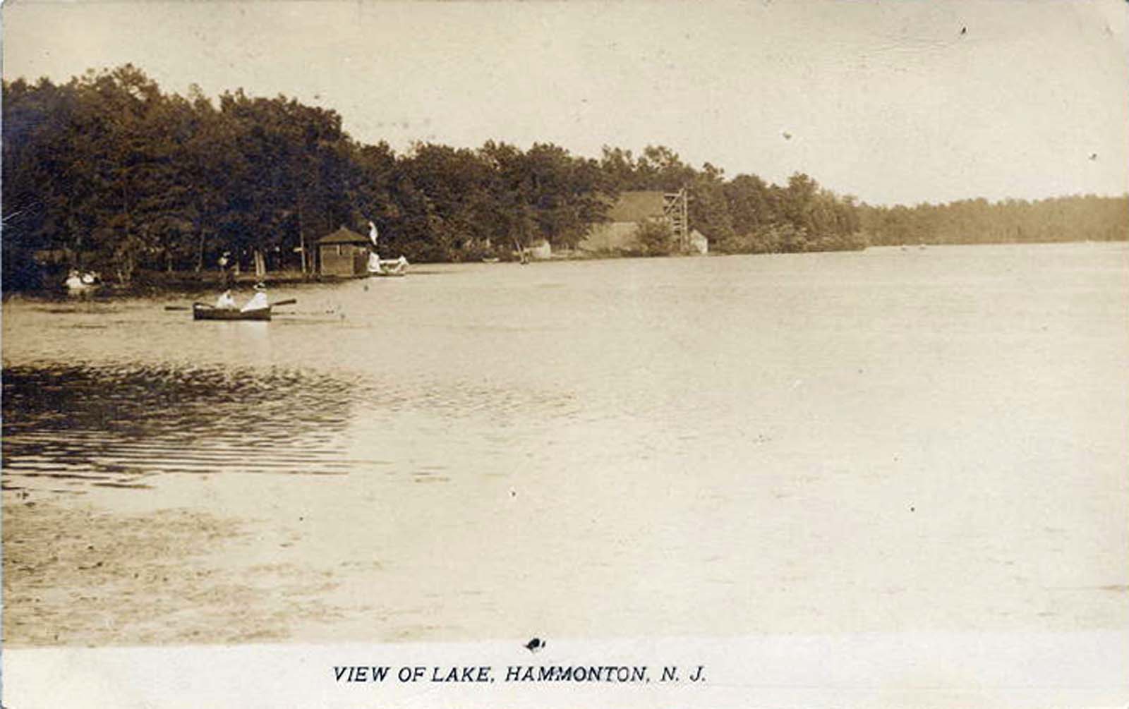 Hammonton - A lake view | Hammonton | Old Pictures of Atlantic County ...